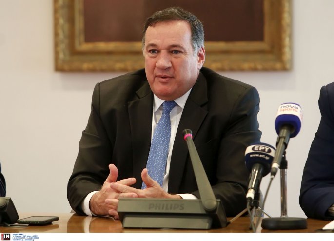 Ο πρόεδρος της ΕΟΕ Σπύρος Καπράλος